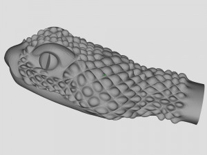 snake head 1 - best for jewelry 3D प्रिंट मॉडल