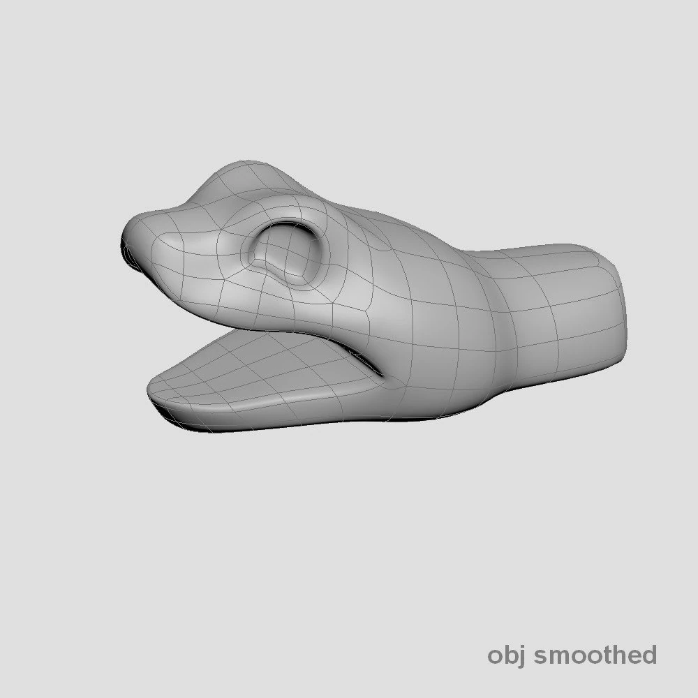 snake head 2 - best for jewelry 3D Print Model .c4d .max .obj .3ds .fbx .stl .blend 