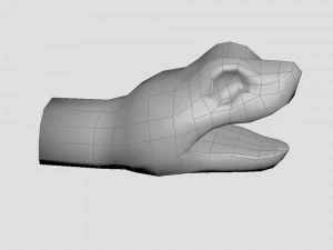 snake head 2 - best for jewelry 3D Print Model