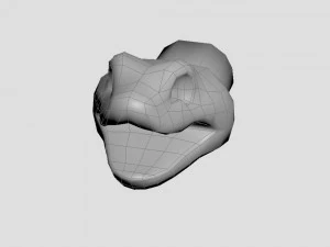 snake head 2 - best for jewelry 3D Print Model