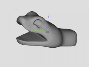 snake head 2 - best for jewelry 3D Print Model