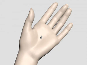 snake head 2 - best for jewelry 3D Print Model