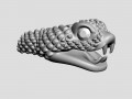 snake head 3 - best for jewelry Model do druku 3D