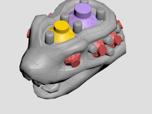 snake head 4 - best for jewelry Model Cetak 3D