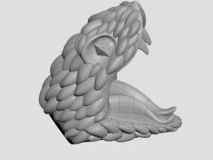 snake head 5 - best for jewelry 3D Print Model