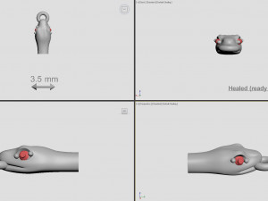 snake head 6 - best for jewelry 3D 打印模型