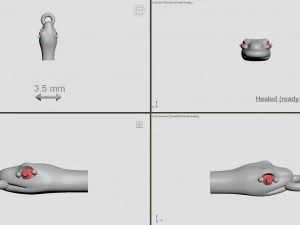 snake head 6 - best for jewelry 3D Print Model