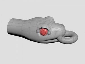 snake head 6 - best for jewelry 3D 打印模型