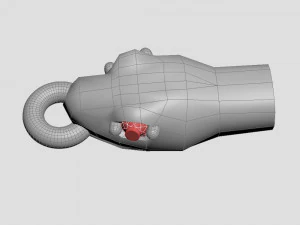 snake head 6 - best for jewelry 3D Print Model