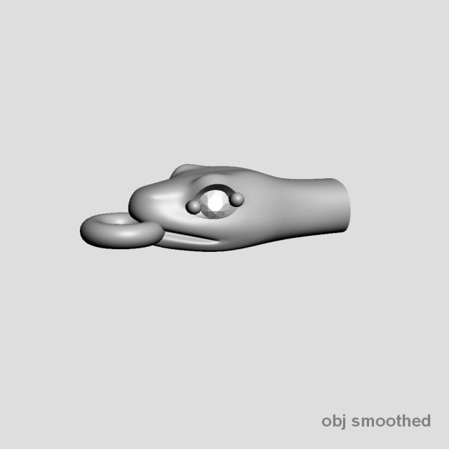 snake head 6 - best for jewelry 3D 打印模型 .c4d .max .obj .3ds .fbx .stl .blend 
