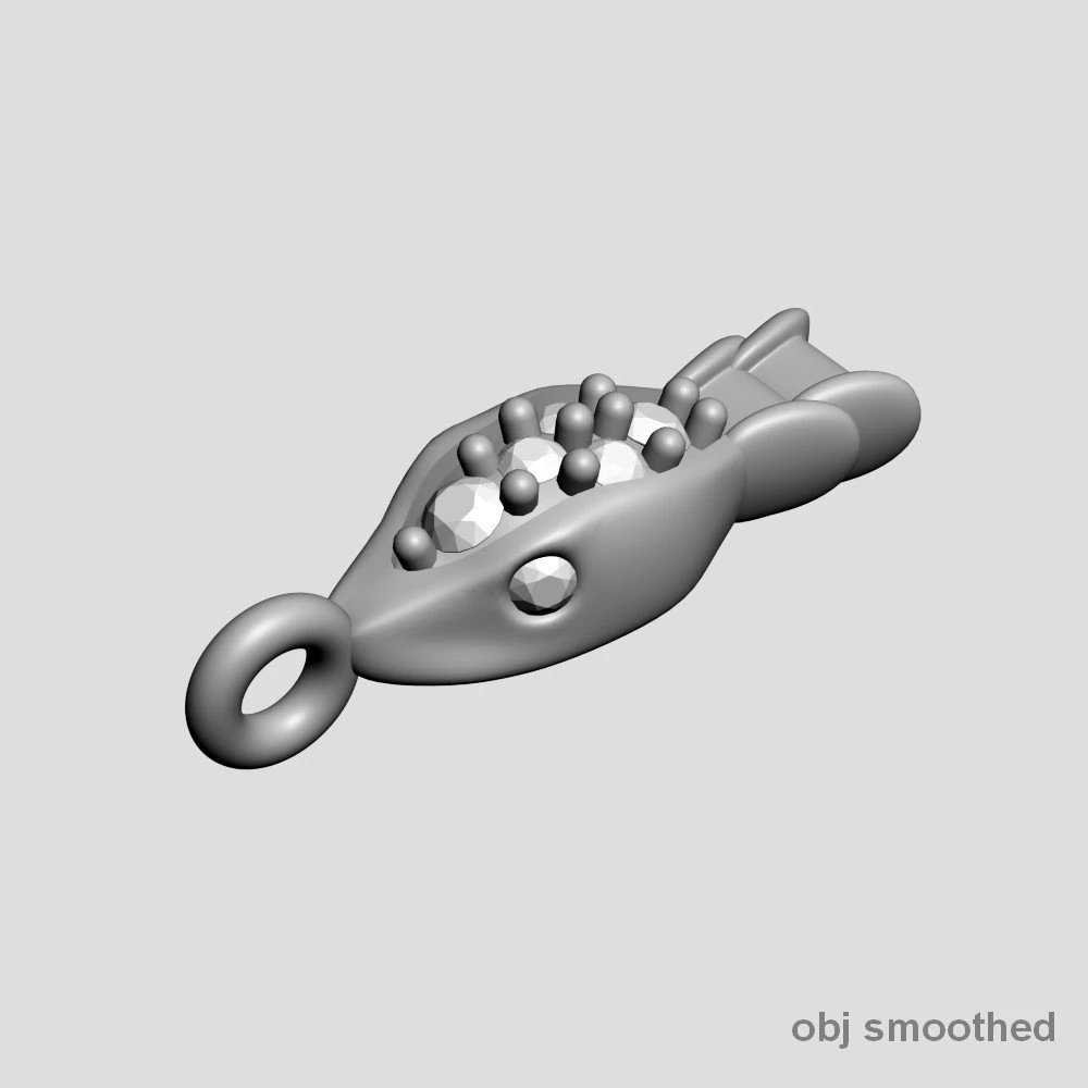 snake head 7 - best for jewelry 3D Print Model .c4d .max .obj .3ds .fbx .stl .blend 