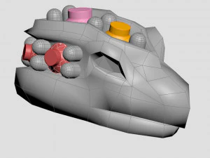 snake head 8 - best for jewelry 3D Print Model