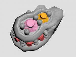 snake head 8 - best for jewelry Modelo de impresión 3D