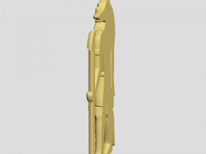 egyptian god - anubis - excellent for jewelry Modèles 3D en vedette