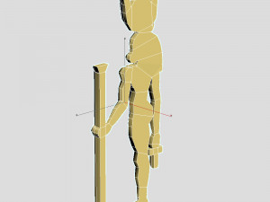 egyptian gods - hathor and anubis - excellent for jewelry 3D Print Model