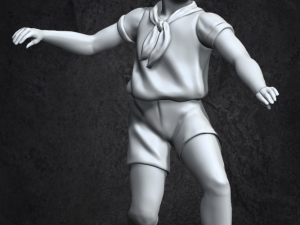 stalingrad fountain - children s round dance Modello di stampa 3D