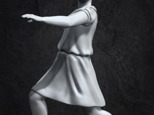 stalingrad fountain - children s round dance Modello di stampa 3D