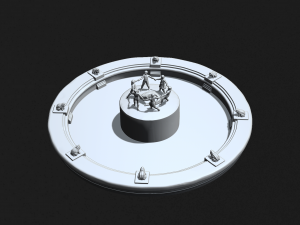 stalingrad fountain - children s round dance Modello di stampa 3D