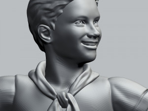 stalingrad fountain - children s round dance Modello di stampa 3D