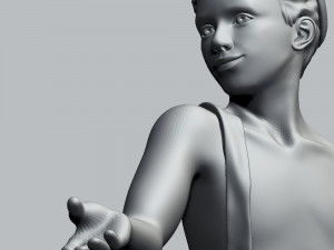 stalingrad fountain - children s round dance Modello di stampa 3D