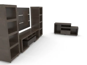 2 tv racks pack 3D Model