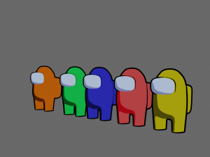 among us 3D Модель