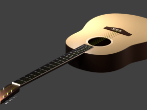 guitar 3D Модель