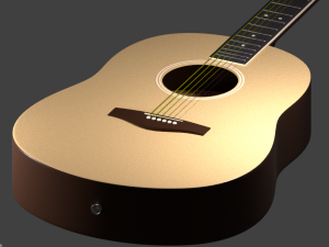 guitar 3D Модель