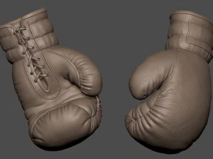 everlast realistic boxing gloves 3D Model