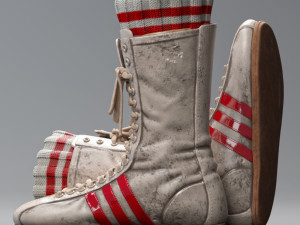 everlast realistic boxing shoes low-poly 3D Model