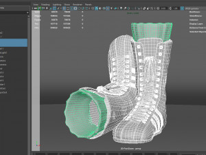 everlast realistic boxing shoes low-poly 3D Model