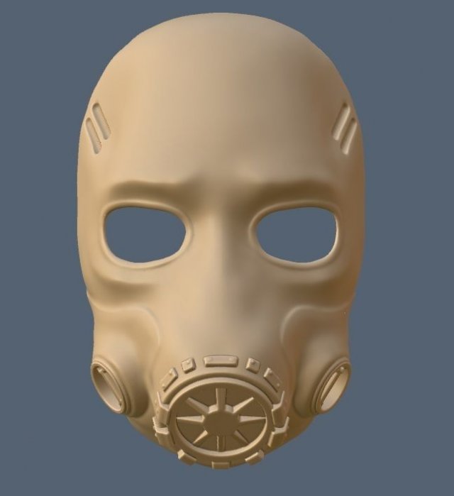 psycho mask 3D Print Model .c4d .max .obj .3ds .fbx .stl .blend 