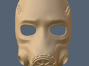 psycho mask Model Cetak 3D