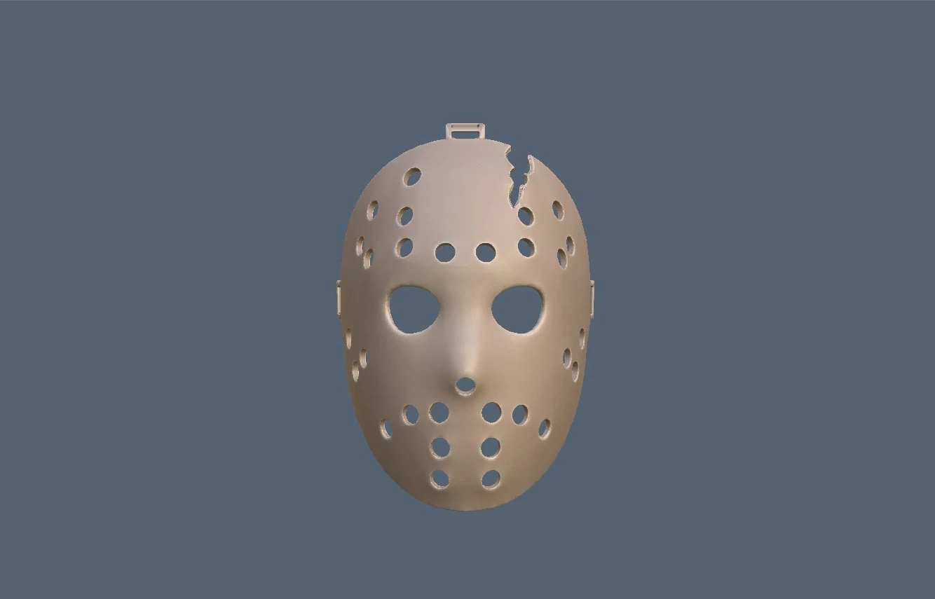 jason mask 3D Print Model .c4d .max .obj .3ds .fbx .stl .blend 
