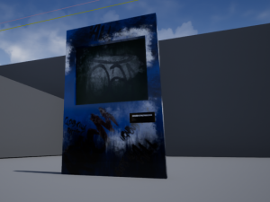 abandoned iron door 3D Model