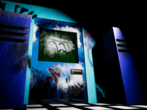 abandoned iron door 3D Model