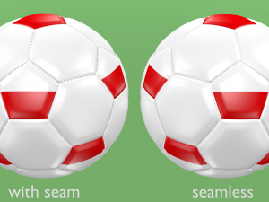 soccer football balls flags of europe 3D 模型