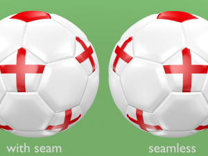 soccer football balls flags of europe 3D 模型