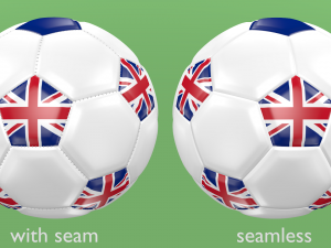 soccer football balls flags of europe 3D 模型