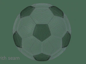 soccer football balls flags of europe 3D Model