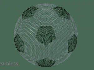 soccer football balls flags of europe 3D Model