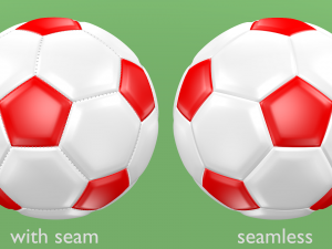 soccer football balls flags of the world except europe Modelo 3D