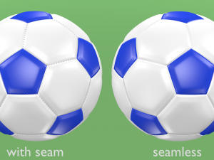 soccer football balls flags of the world except europe Modelo 3D