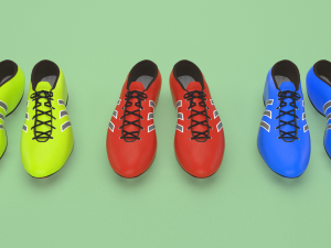 football soccer boots footwear shoes Modelo 3D