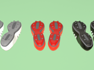 football soccer boots footwear shoes Modelo 3D