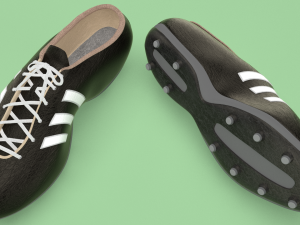 football soccer boots footwear shoes Modelo 3D