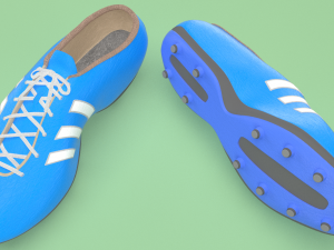 football soccer boots footwear shoes Modelo 3D