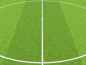 Football terrain de football balisage portes abris pour le banc chaises panneau d'affichage Modèle 3D