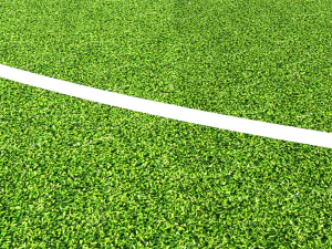 Football terrain de football balisage portes abris pour le banc chaises panneau d'affichage Modèle 3D