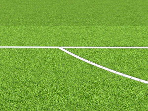 Football terrain de football balisage portes abris pour le banc chaises panneau d'affichage Modèle 3D